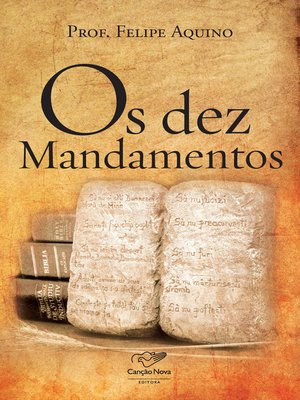 cover image of Os dez Mandamentos